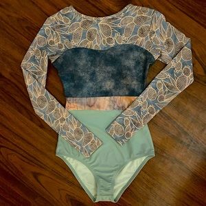 unique long-sleeve swimsuit